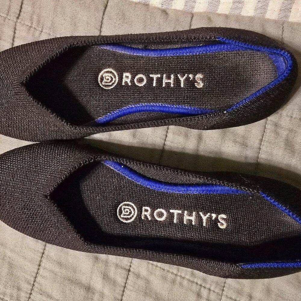 Rothy's Black Flats